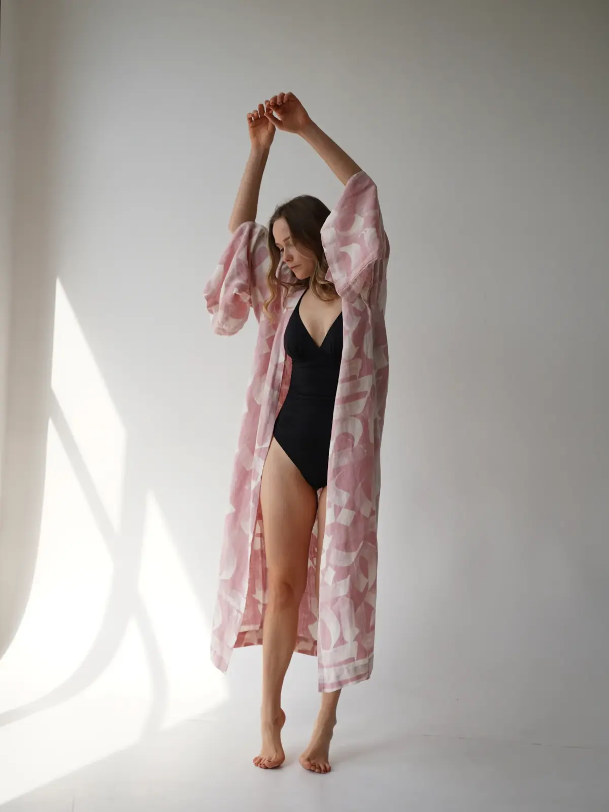 Pink Horizon Kimono